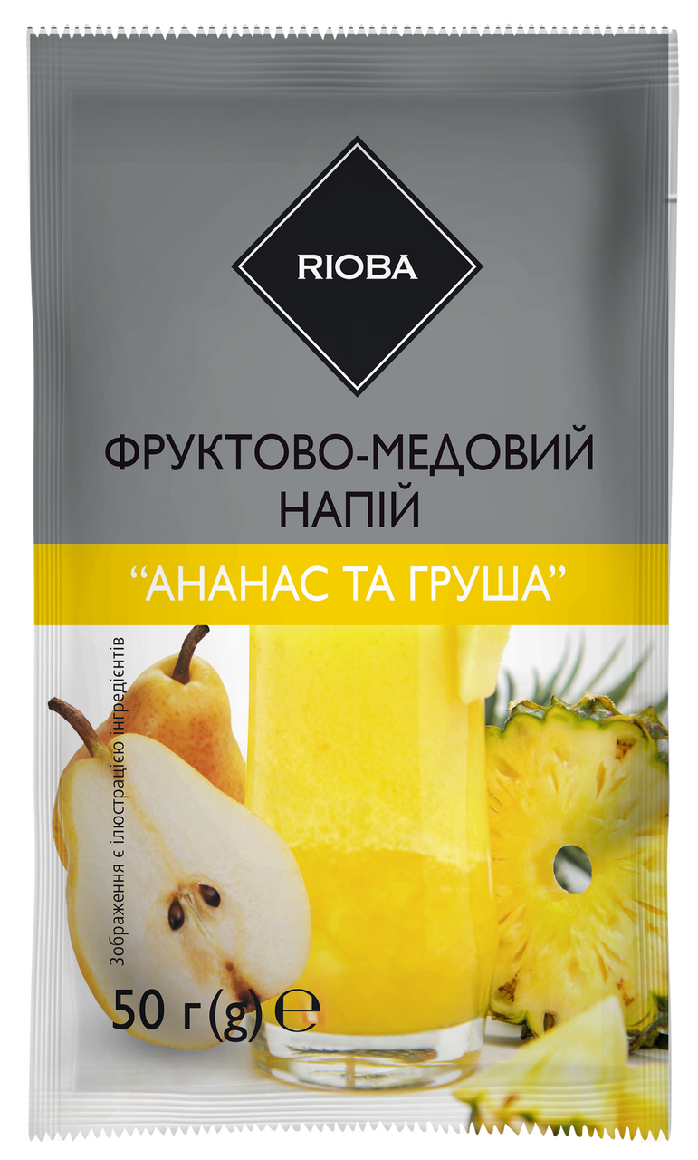 RIOBA Напій Ананас-груша 50г