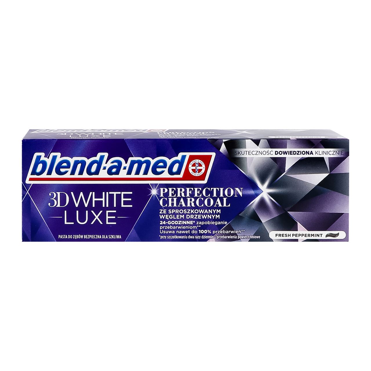 blend-a-med Паста зубна White Luxe Perfection charcoal 75мл