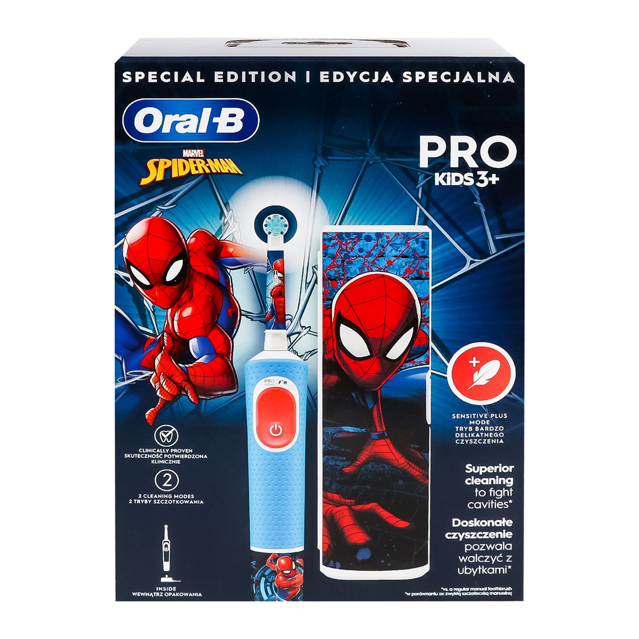 Oral-B Щітка зубна Marvel Spider-Man 3708 електрична 1шт
