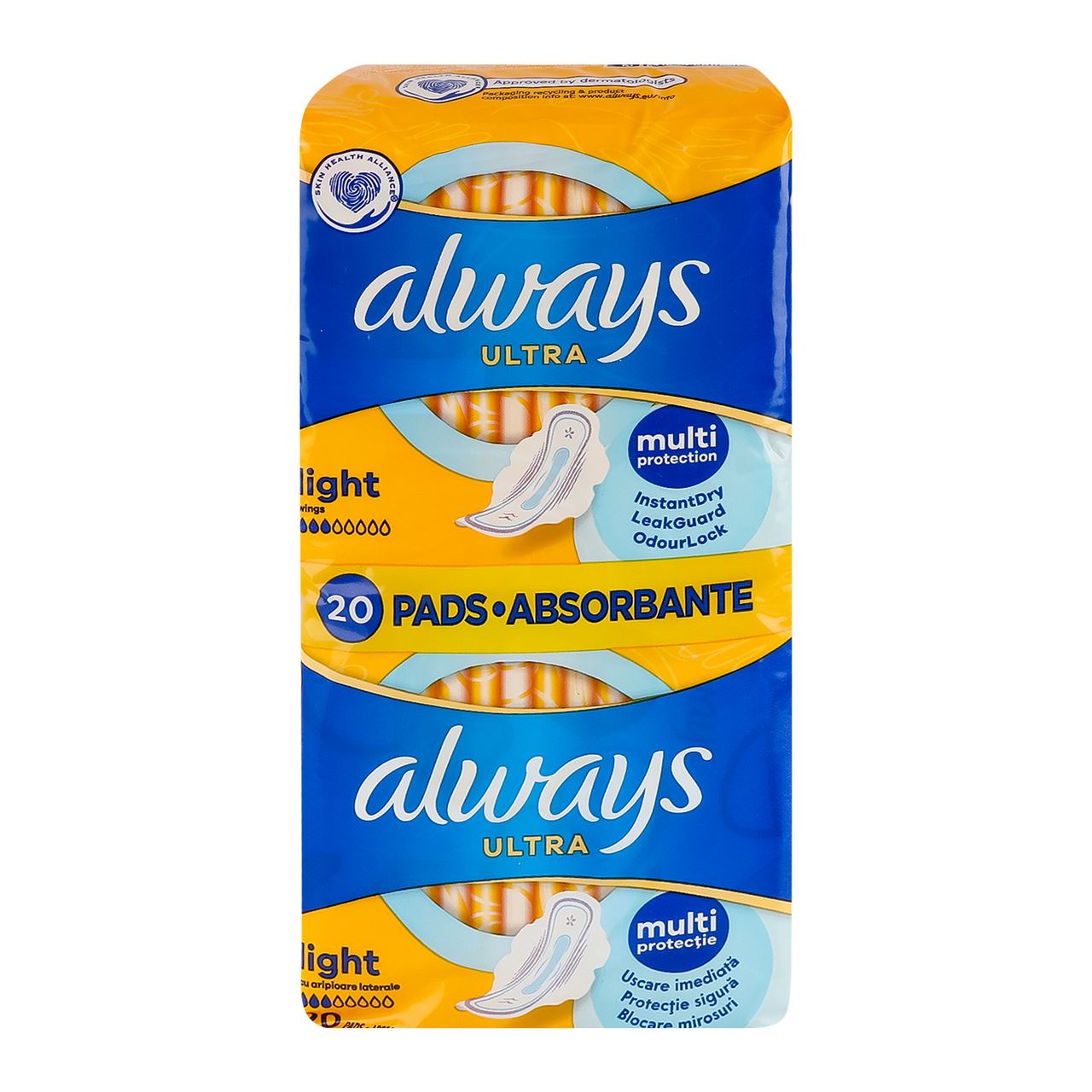 Always Прокладки гігієнічні Ultra Light ароматиз 20шт/уп