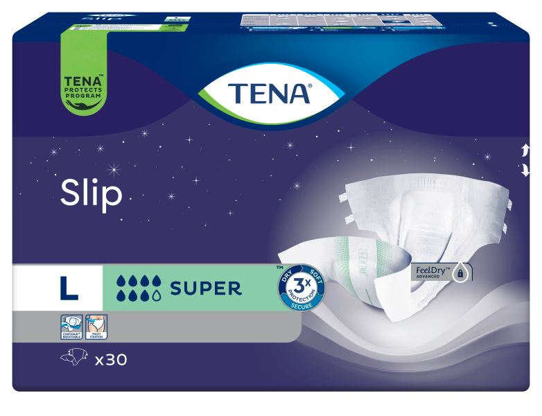 Tena Підгузки Slip Super L д/дорослих одноразові 30шт/уп