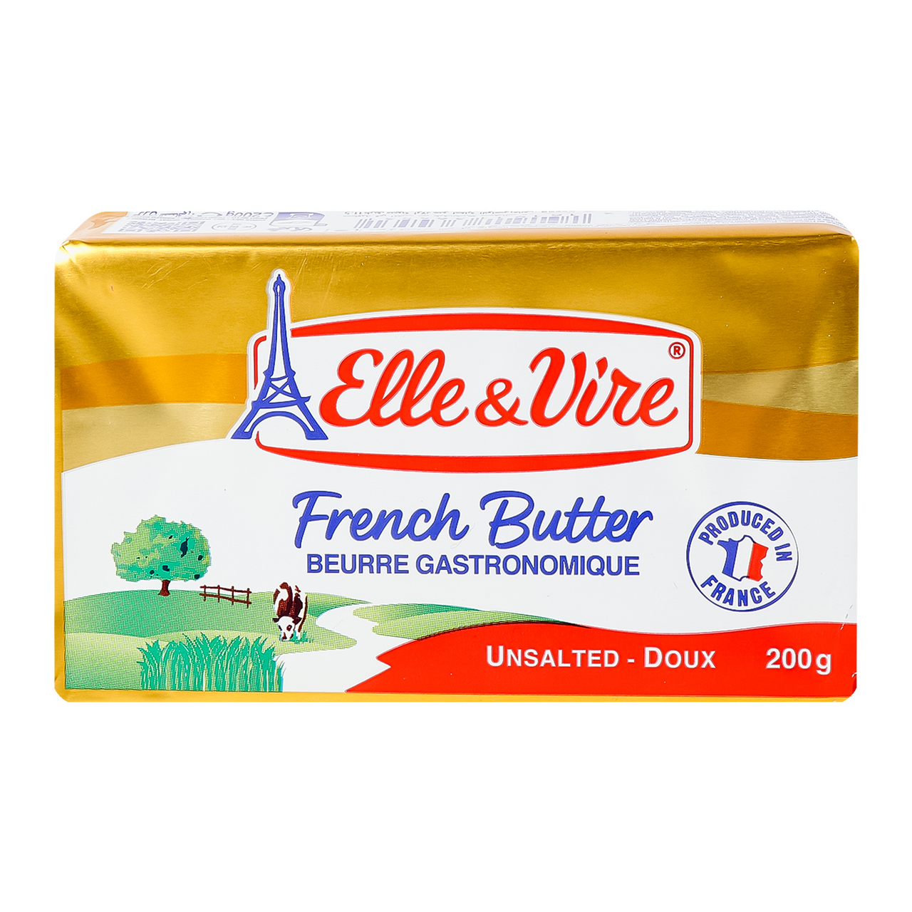 Elle&Vire Масло вершкове несолоне 82% 200г