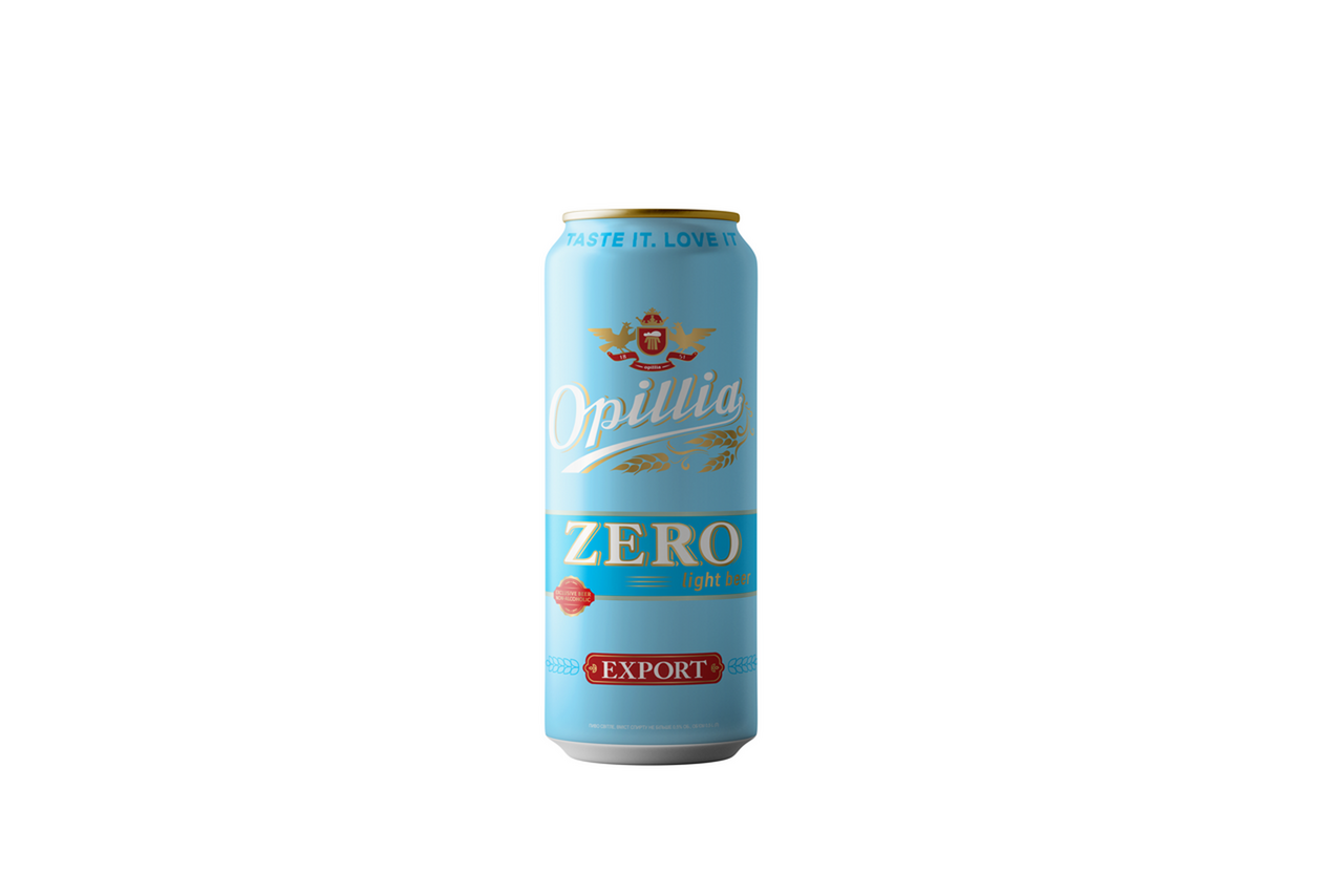 Опілля Пиво Zero Export світле пастеризоване 0,5% 0,5л