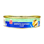Шпроти Fine Life копчені в олії 160г