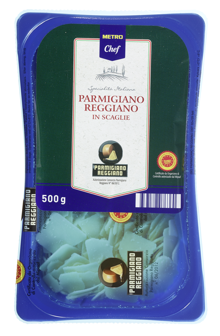 METRO Chef Сир Parmigiano Reggiano твердий пластівці 32% 500г