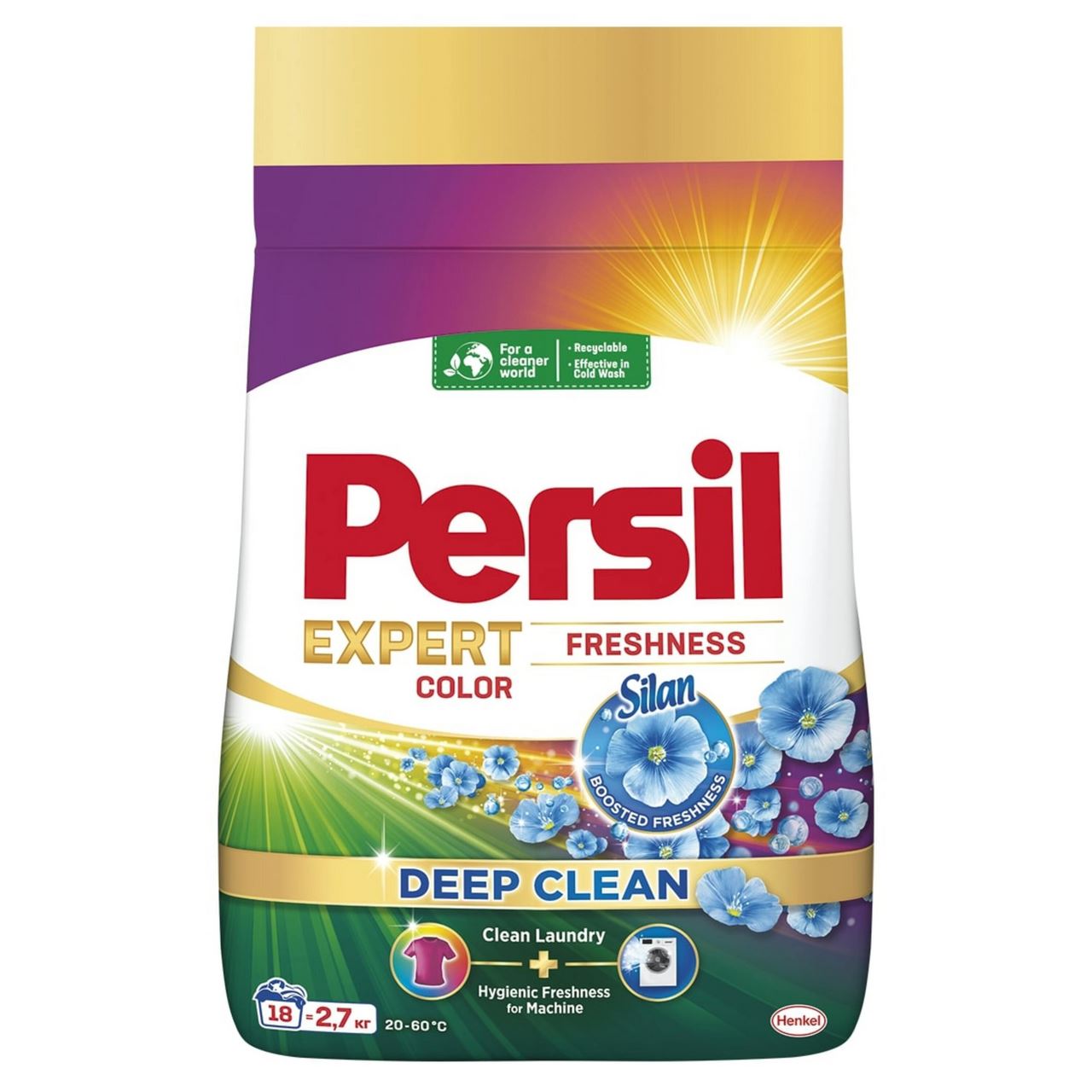 Persil Засіб мийний Deep Clean Expert Color Freshness Silan синтетичний 2,7кг
