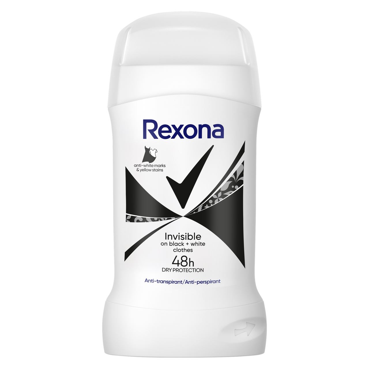 Rexona Антиперспірант-олівець Невидимий на чорному і білому 50 мл