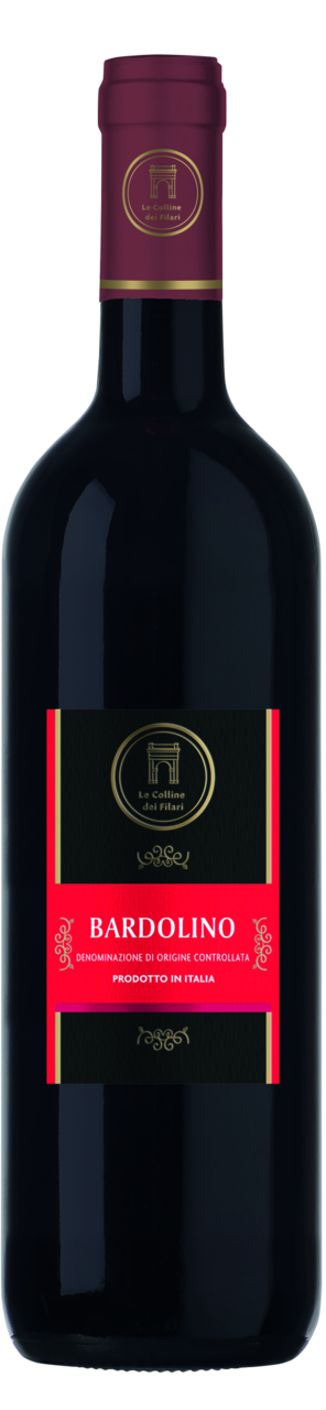 Le Colline dei Filari Вино Bardolino червоне сухе 12% 0,75л