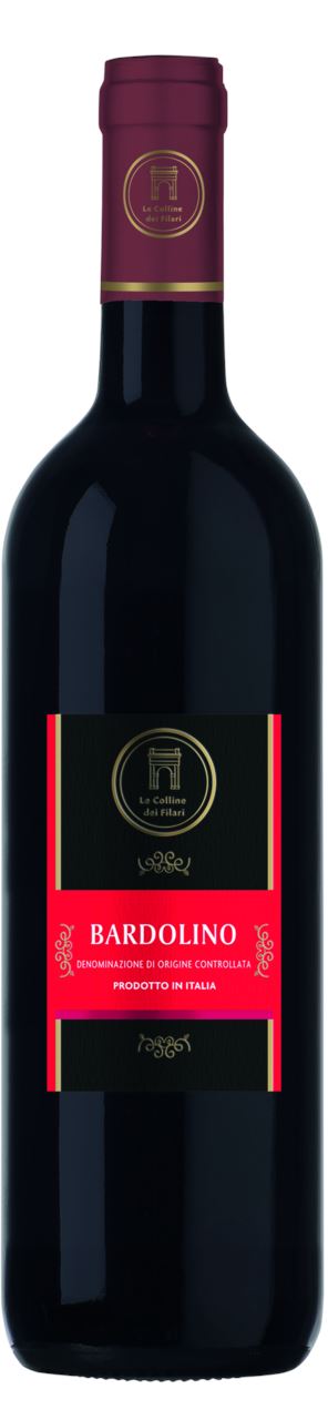 Le Colline dei Filari Вино Bardolino червоне сухе 12% 0,75л
