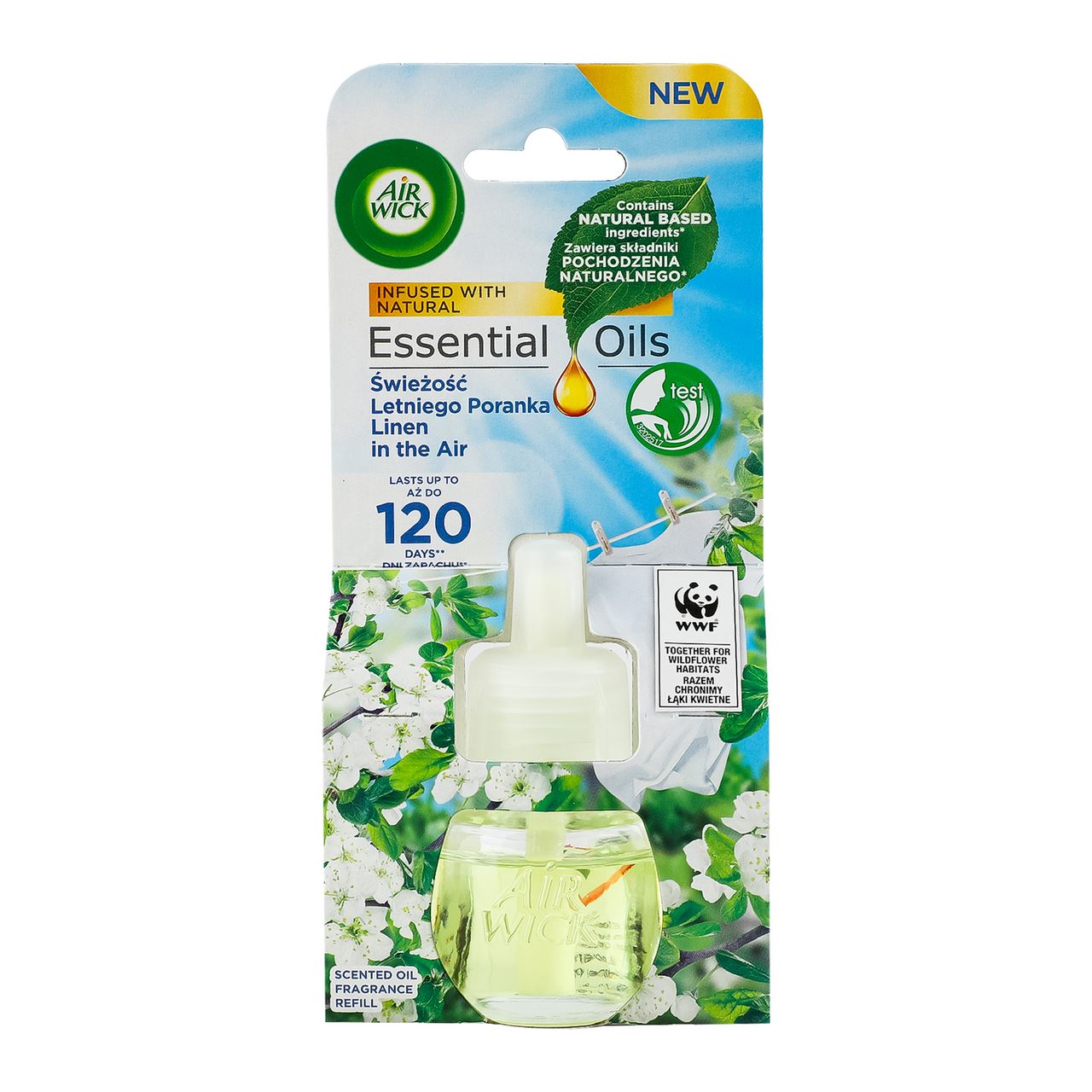 Air Wick Флакон змінний Linen in the Air 6 х 19мл