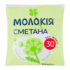 Молокія Сметана 30% 370г