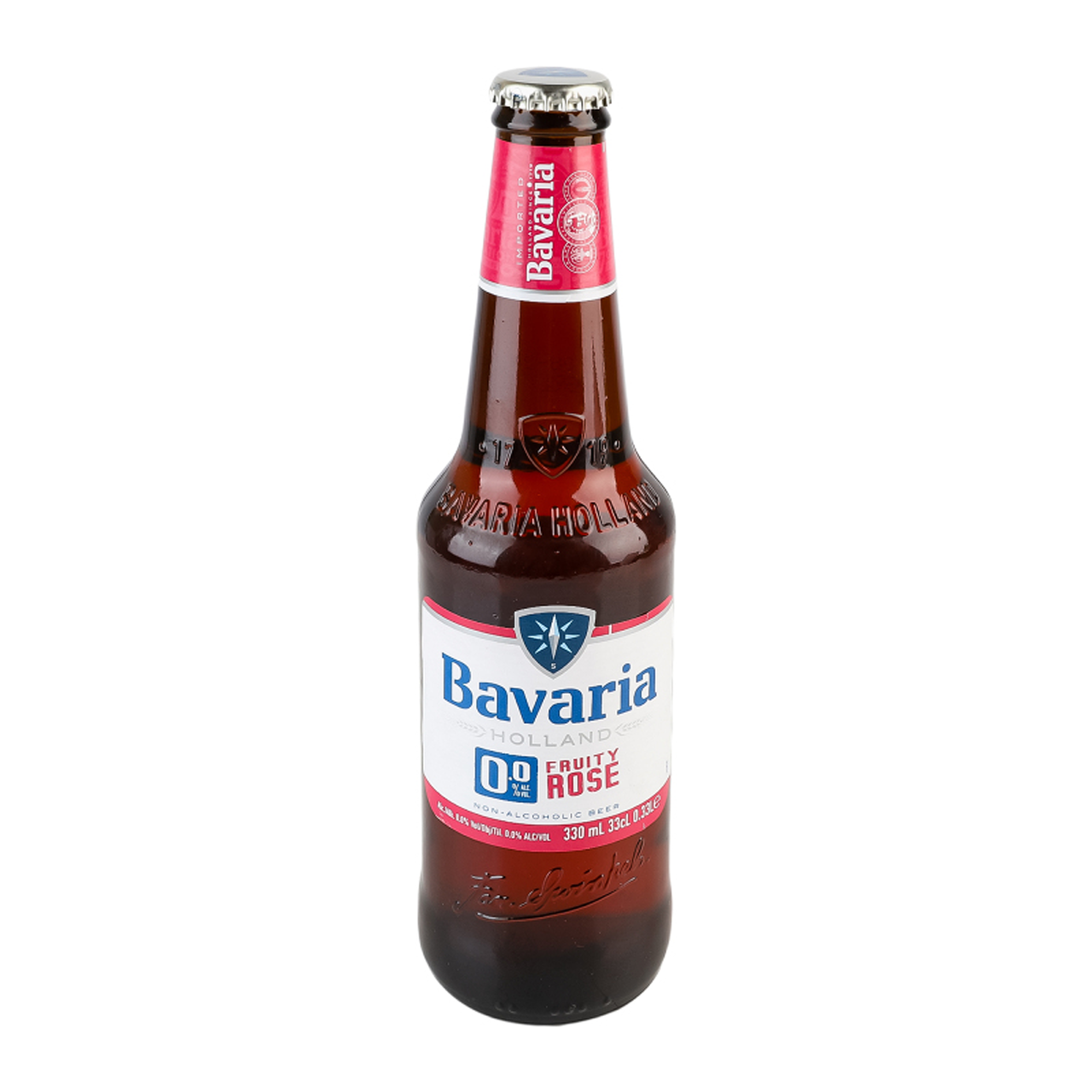 Bavaria Пиво спеціальне Fruity Rose б/а пастеризов 0% 0.33л
