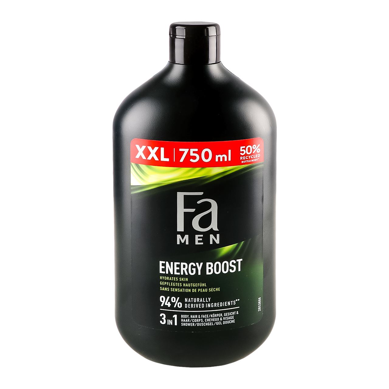 Fa Гель для душу Men Sport Energy Boost 3в1 750мл