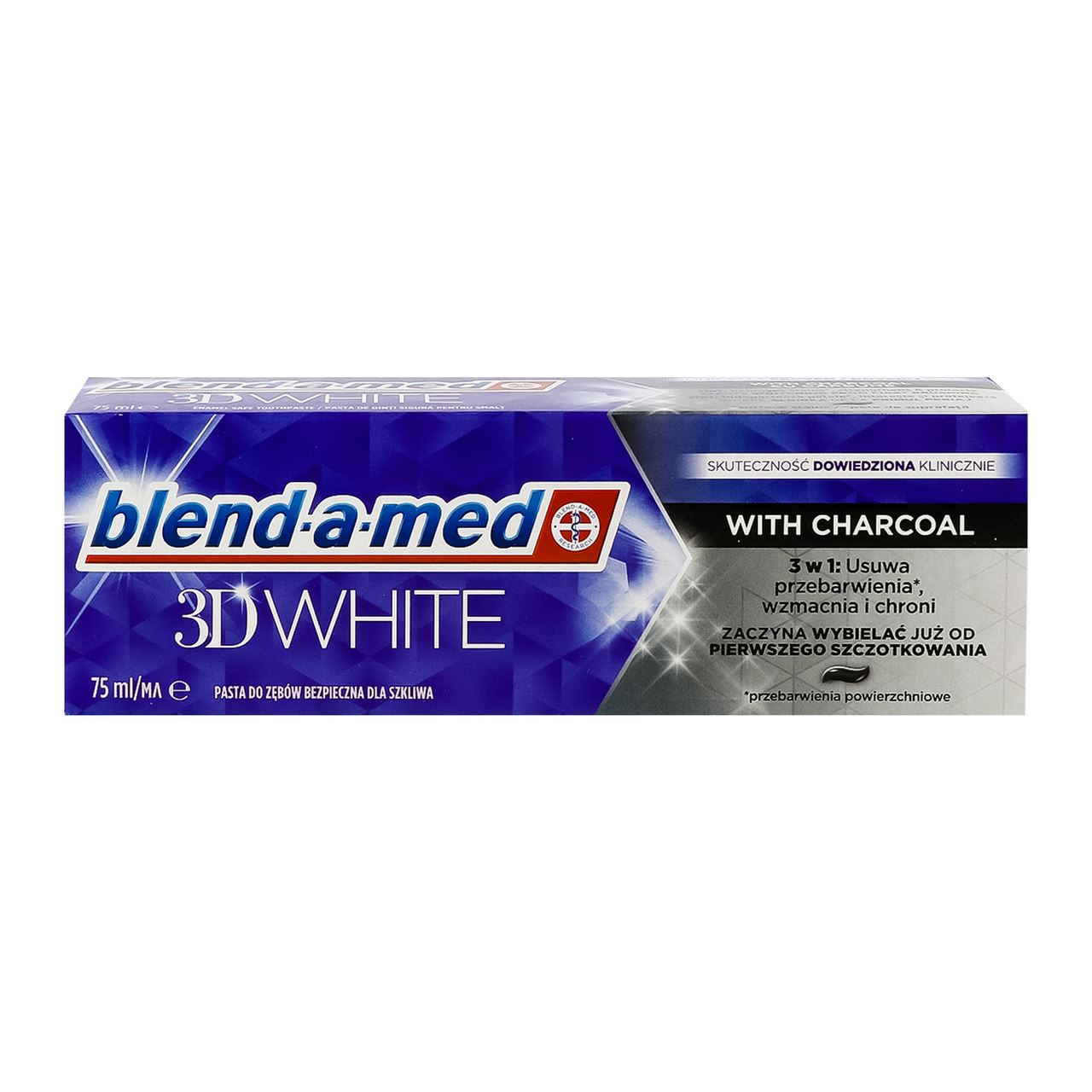 blend-a-med Паста зубна 3D White With Charcoal 75мл
