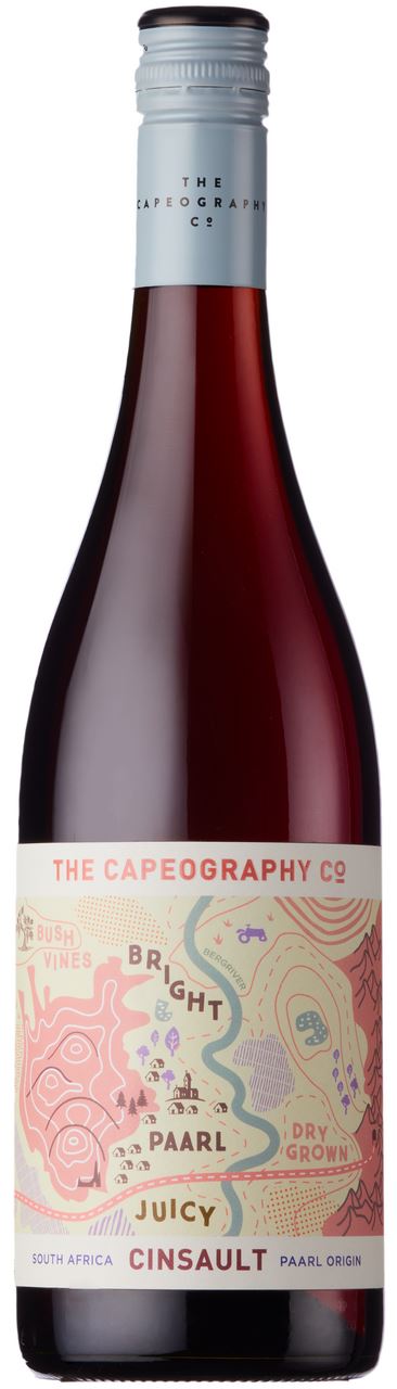 Capeography Вино Cloudscape Cinsault сухе червоне 0,75л
