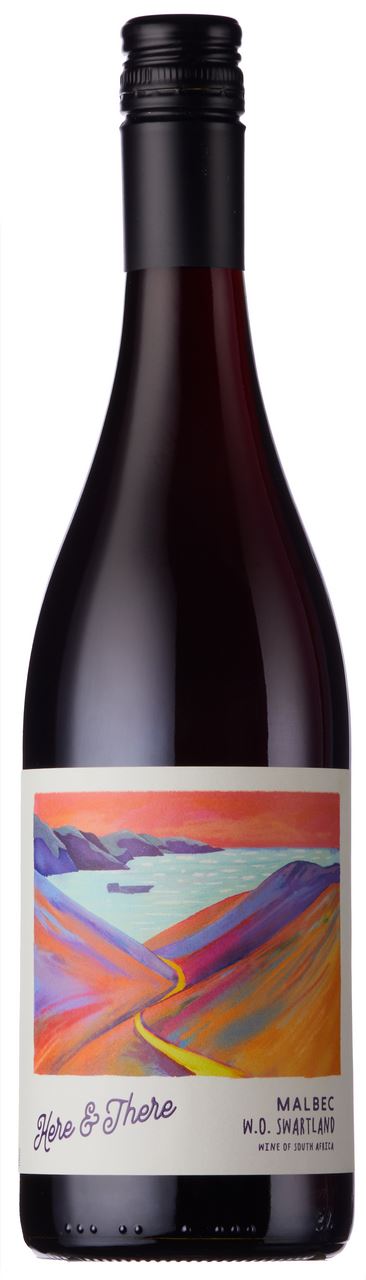Here And There Вино Malbec сухе червоне 0,75л