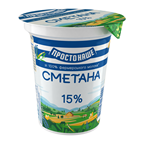 Простонаше Сметана 15% 300г