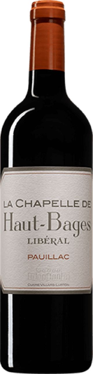 Chapelle De Haut-Bages Вино Liberal Pauillac Rouge сухе червоне 0,75л