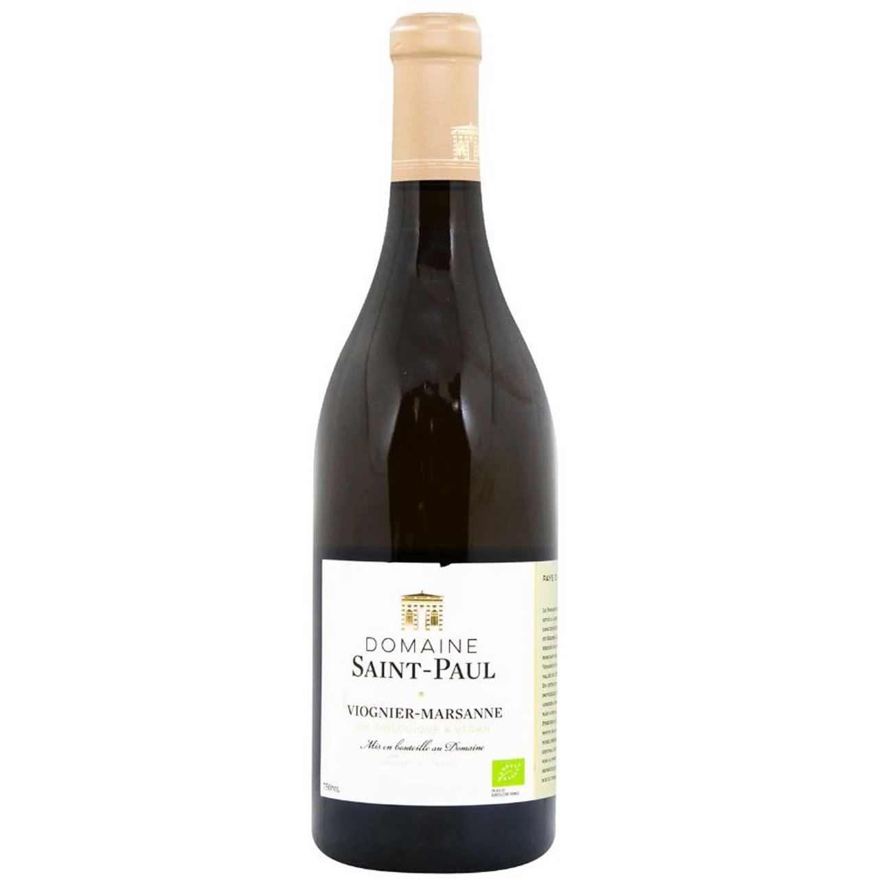 Domaine Saint Paul Вино Viognier - Marsann Bio Vegan сухе біле 750мл