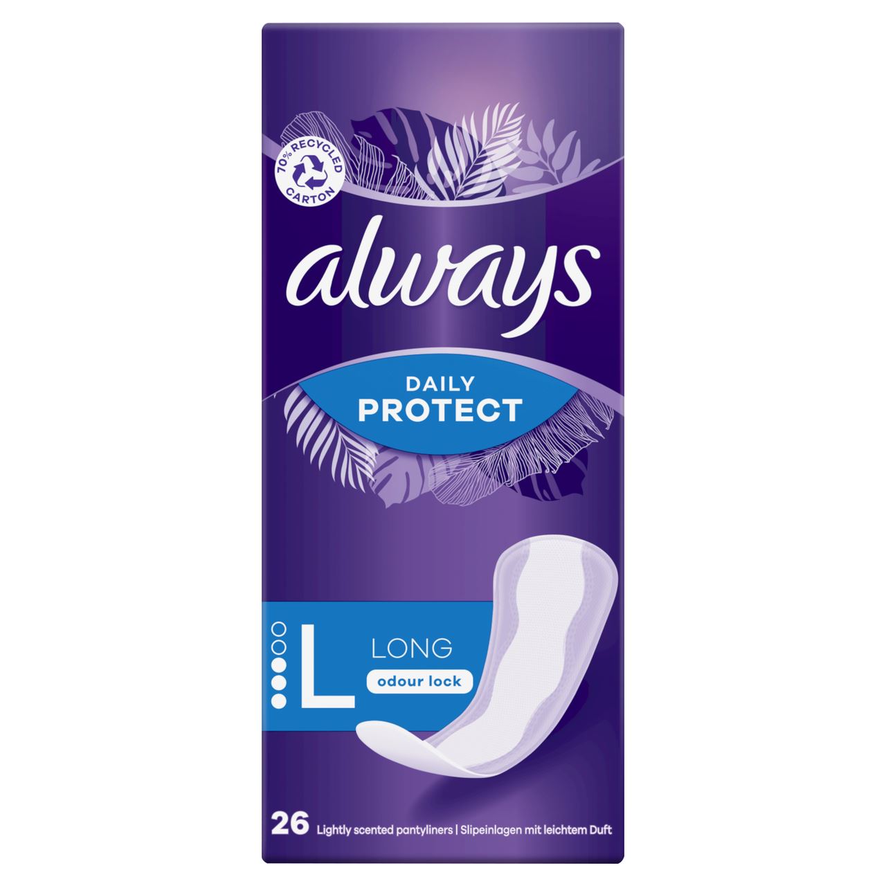 Always Прокладки щоденні Дейлі Protect Lon Single 26шт