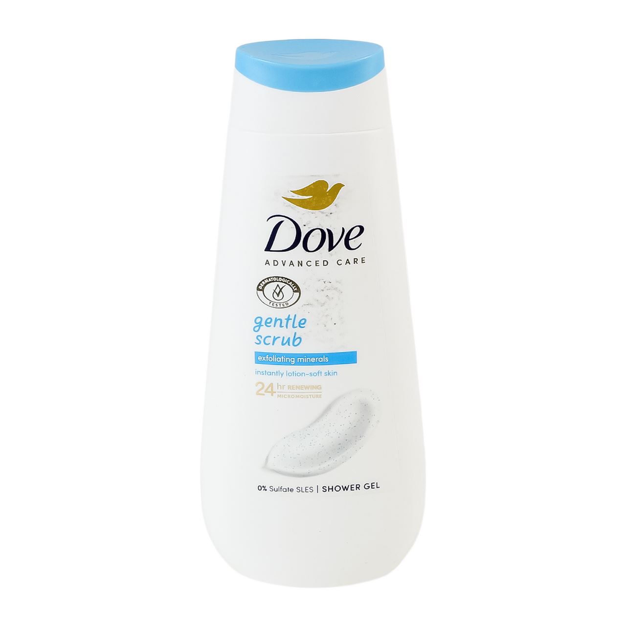 Dove Гель для душу Exfoliating minerals 225мл