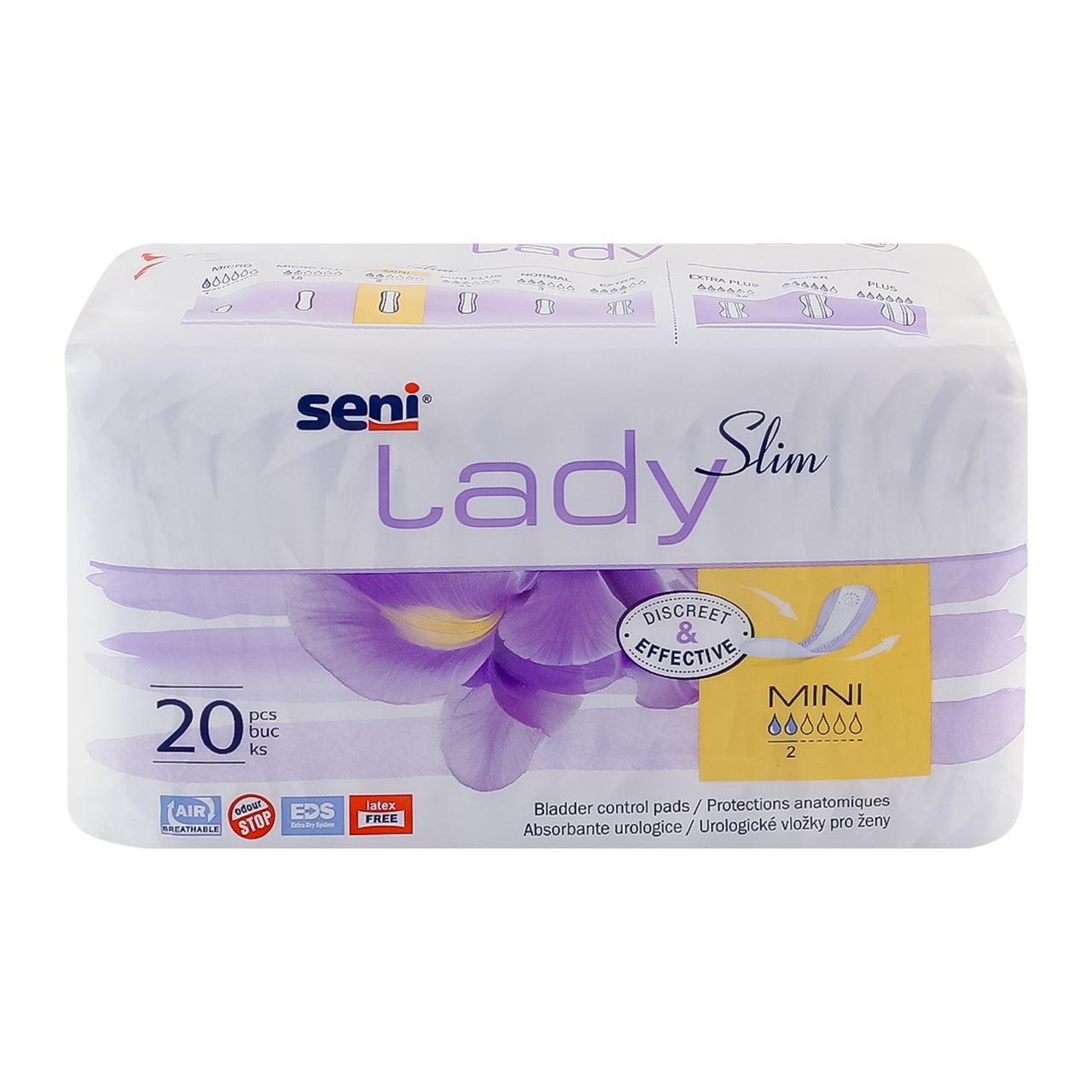 Seni Прокладки урологічні Lady Slim Mini 20шт/уп