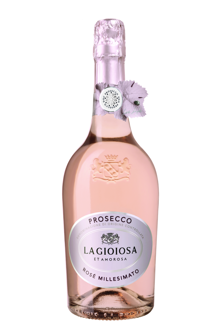 La Gioiosa Вино Prosecco Rose` Millesimato Brut рожеве 0,75л