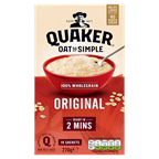 Вівсянка Quaker оригінальна 10x27г
