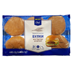 METRO Chef Булки для бургеру розрізані заморожені 6 х 80 г 480г