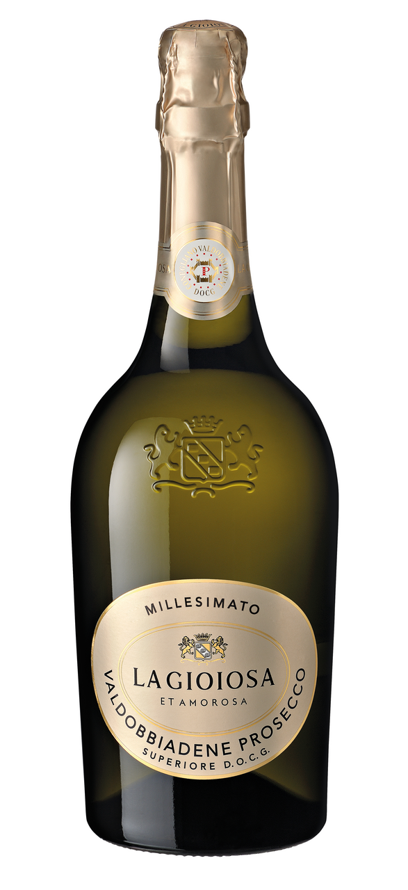 La Gioiosa Вино Prosecco Superiore Valdobbiadene Docg Spumante Brut Millesimato ігристе брют біле 0,75л