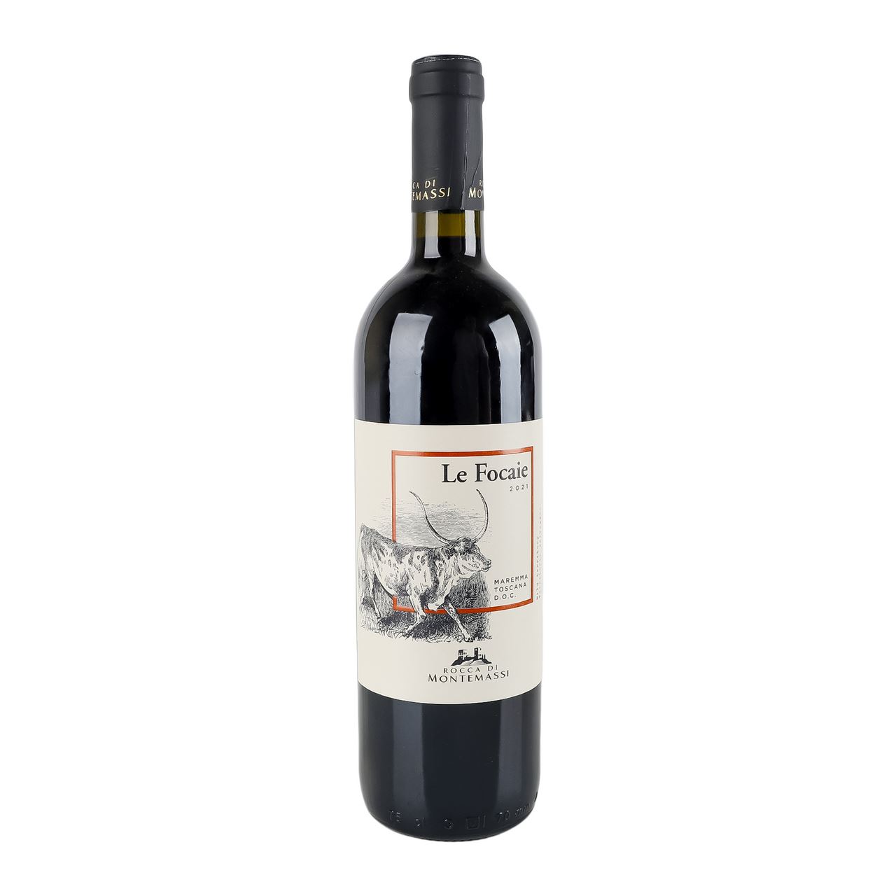 Rocca di Montemassi Вино Le Focaie червоне сухе 14% 0.75л