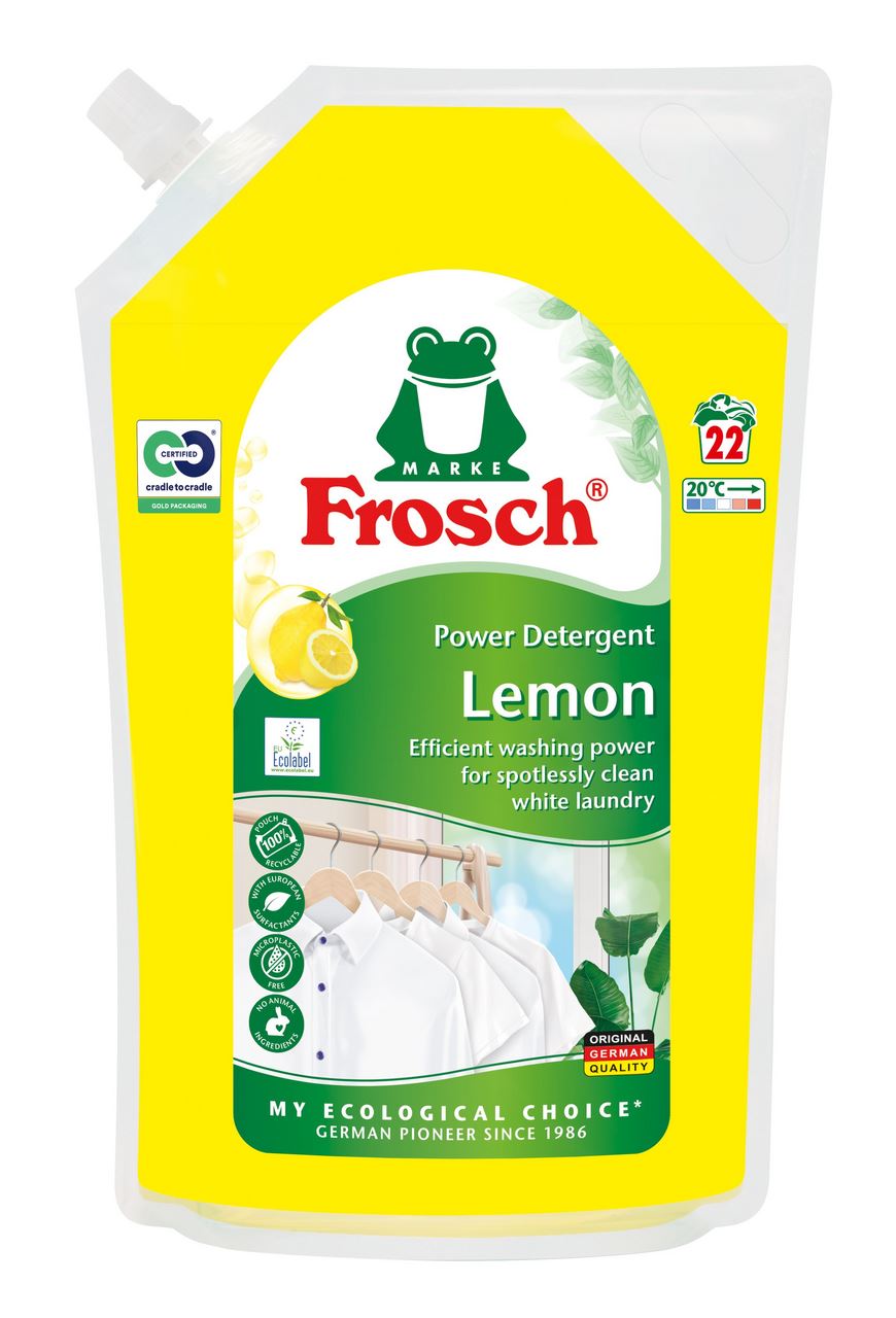 Frosch Пральний засіб Лимон рідкий 1,5 л