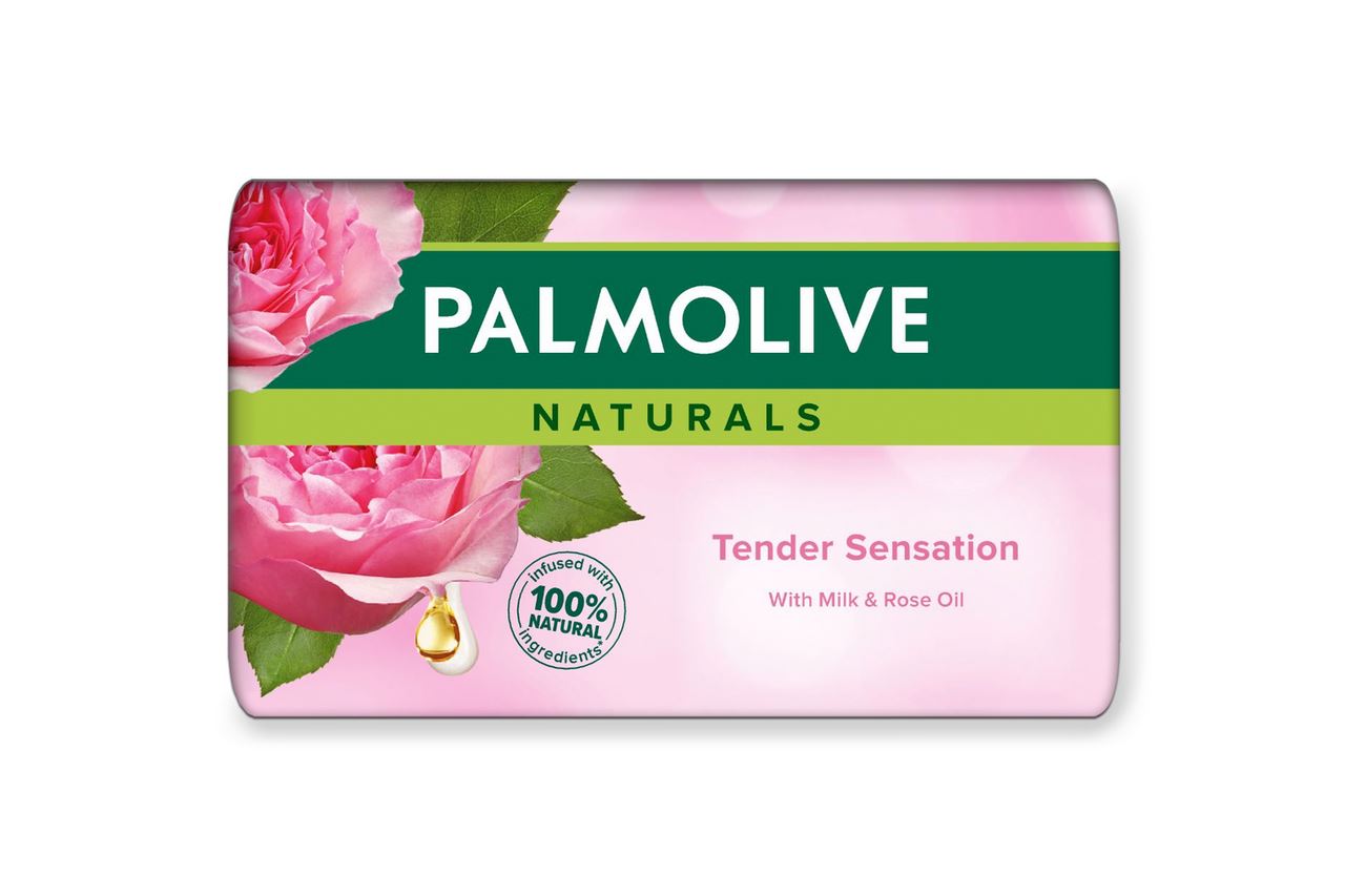 Palmolive Мило Натурель Молочко та Троянда 150г