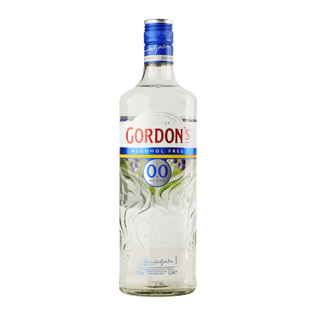 Gordon's Напій безалкогольний Alcohol free 0% 0,7л
