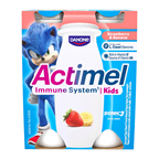 Продукт кисломолочний Actimel Strawberry&Banana 4 х 100г