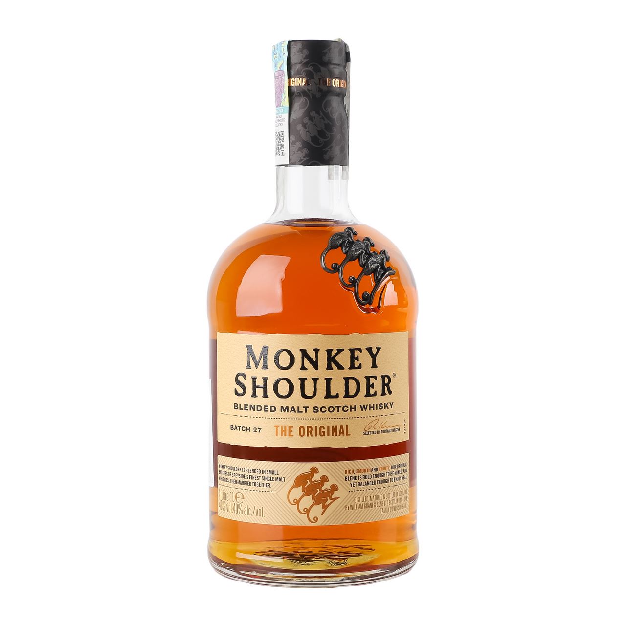 Monkey Shoulder Віскі The Original солодове 40% 1л