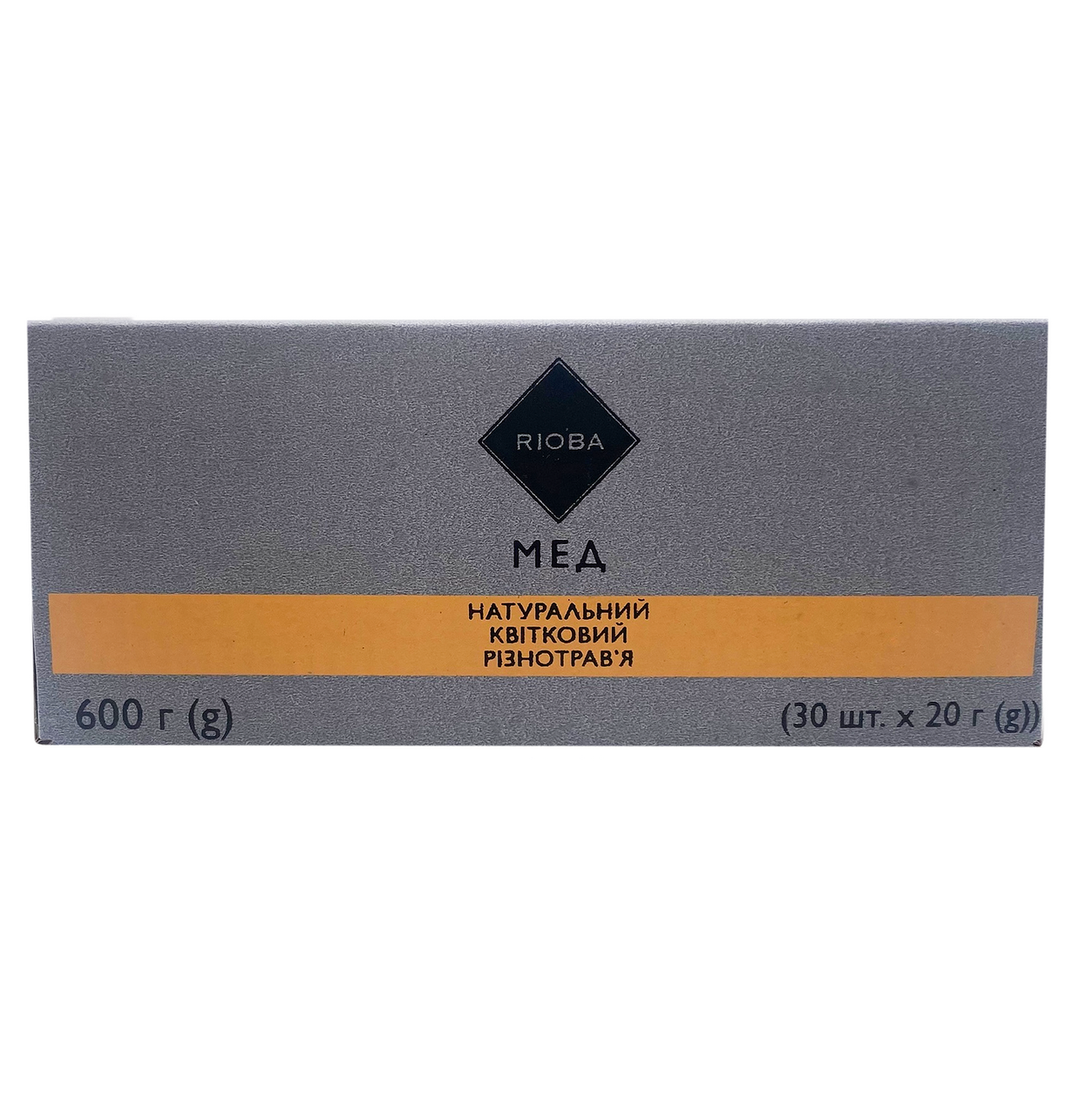 RIOBA Мед порційний 30 х 20г 600г