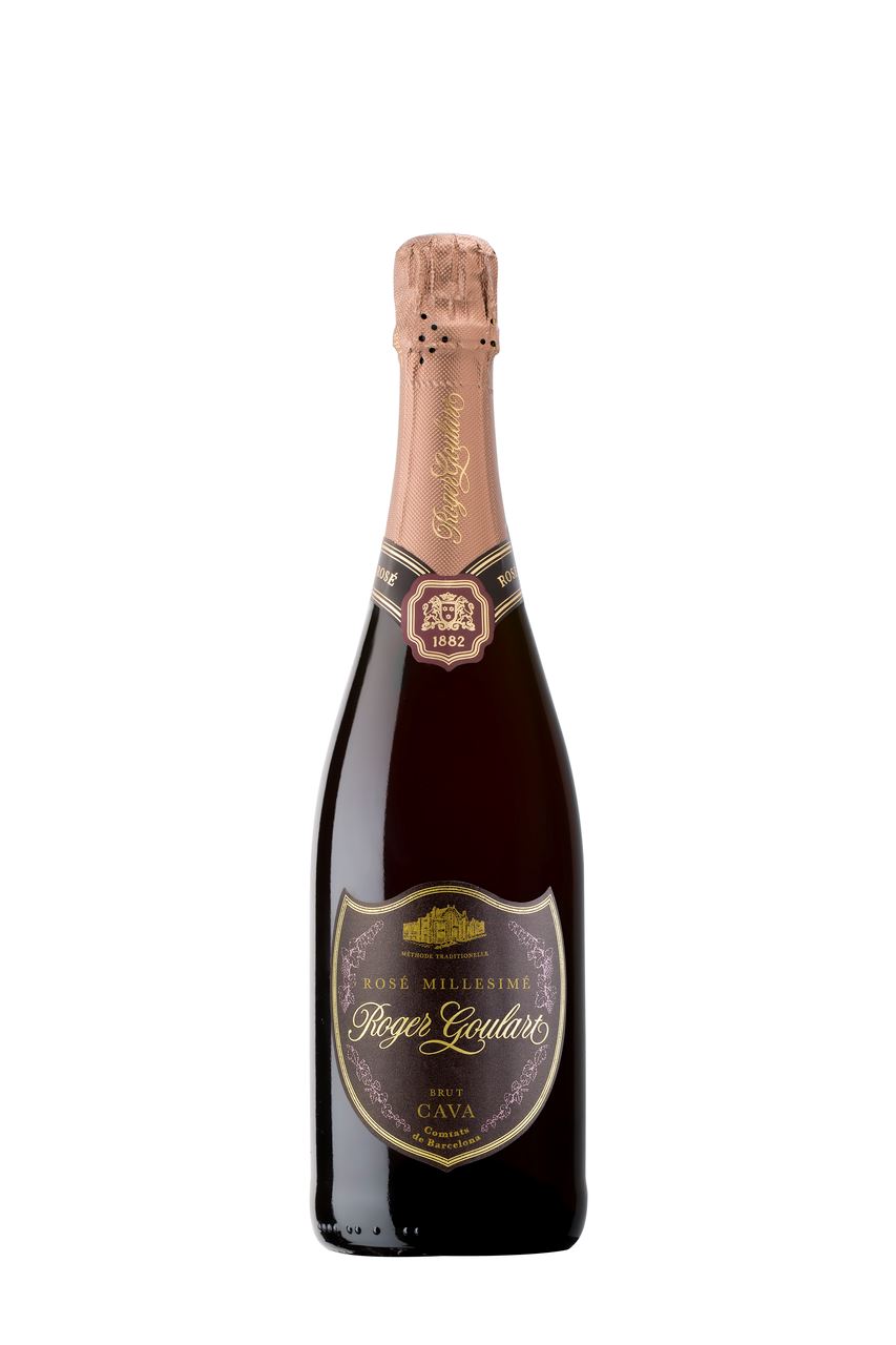 Roger Goulart Вино ігристе Rose Millesime Cava Brut рожеве 12% 0,75л