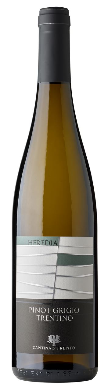 Heredia Вино Cantina Di Trento Pinot Grigio Trentino Doc біле сухе 0,75л