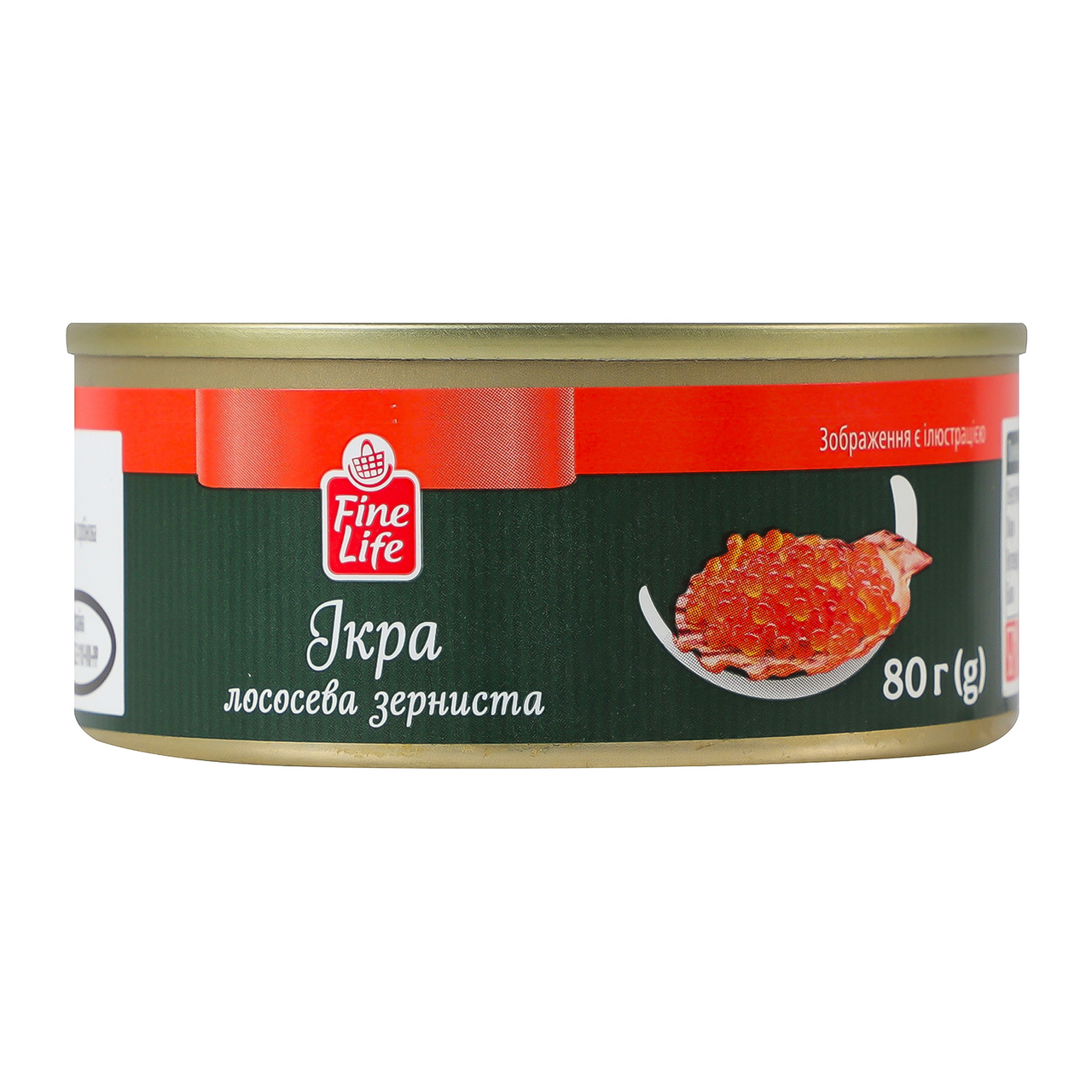 Fine Life Ікра горбуші зерниста 80г