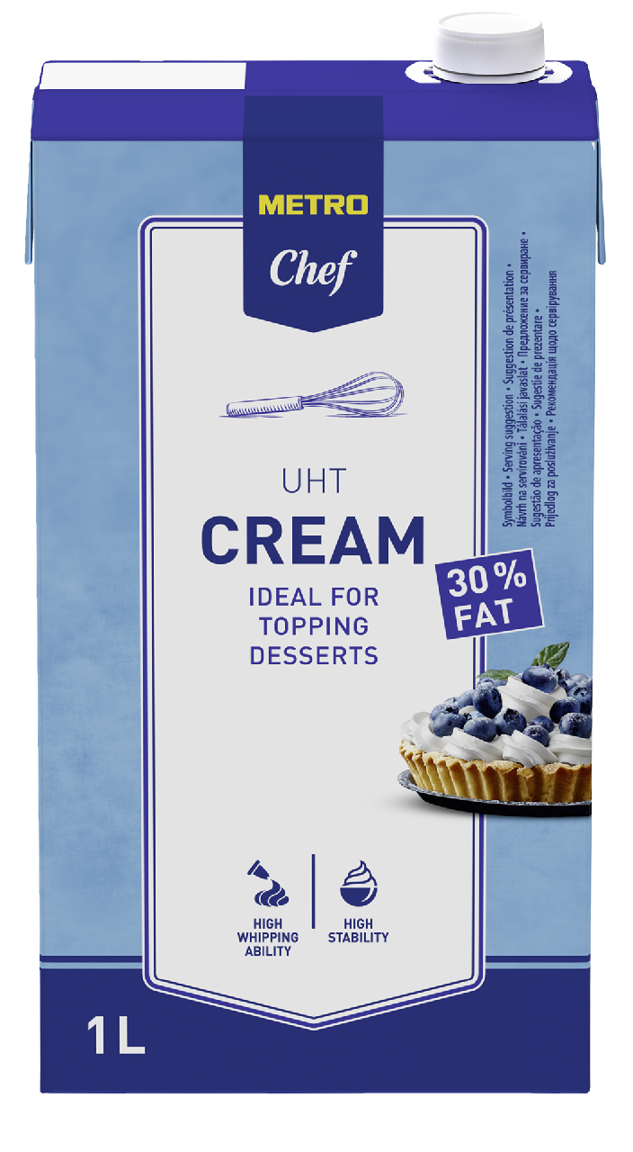 METRO Chef Вершки ультрапастеризовані 30% 1л
