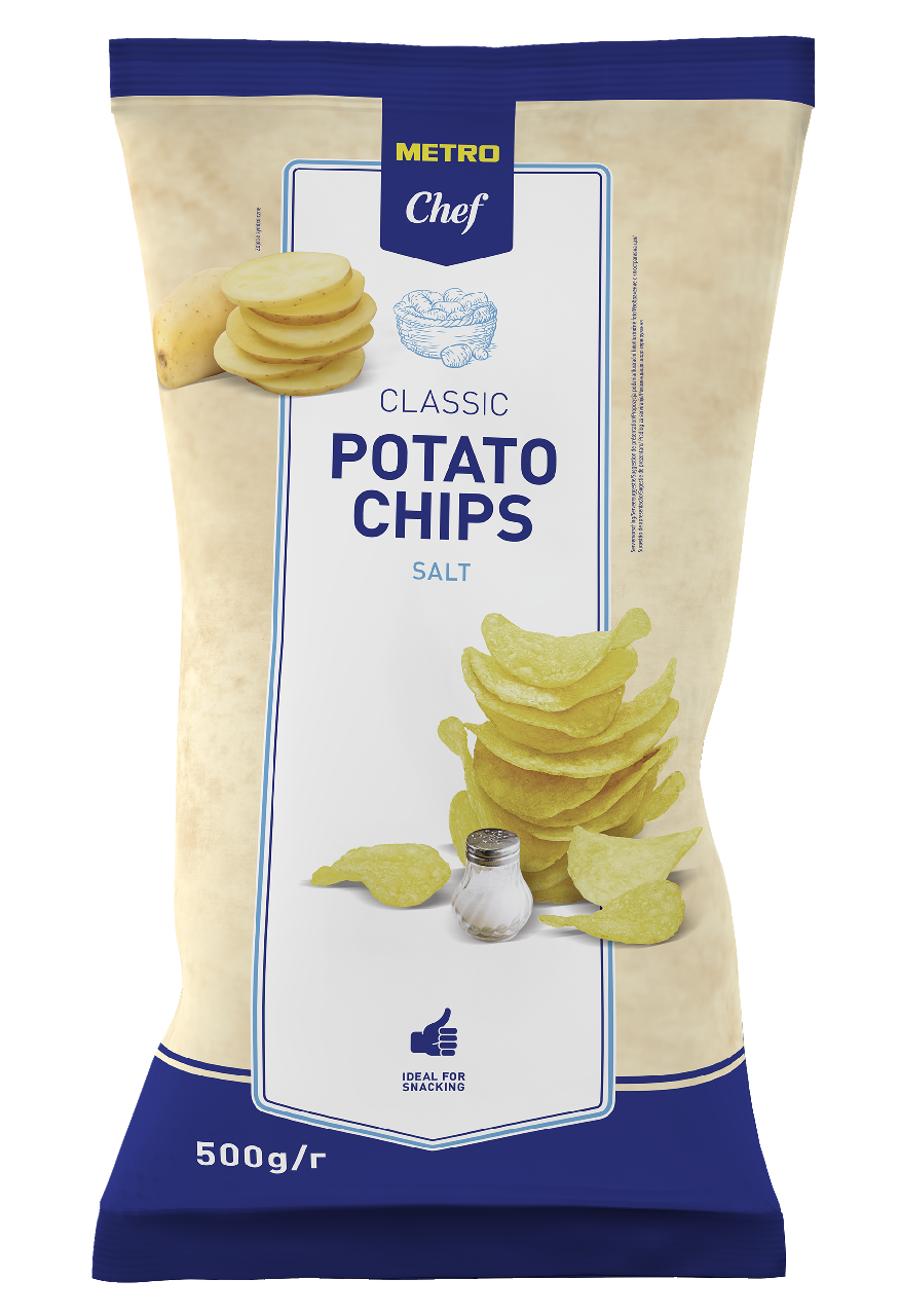 METRO Chef Чіпси солоні 500 г