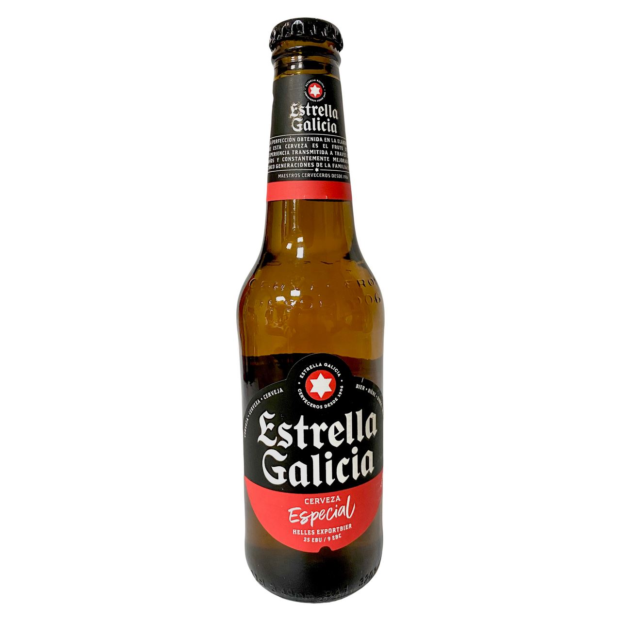Estrella Galicia Пиво Especial скло 5,5% 0,33л