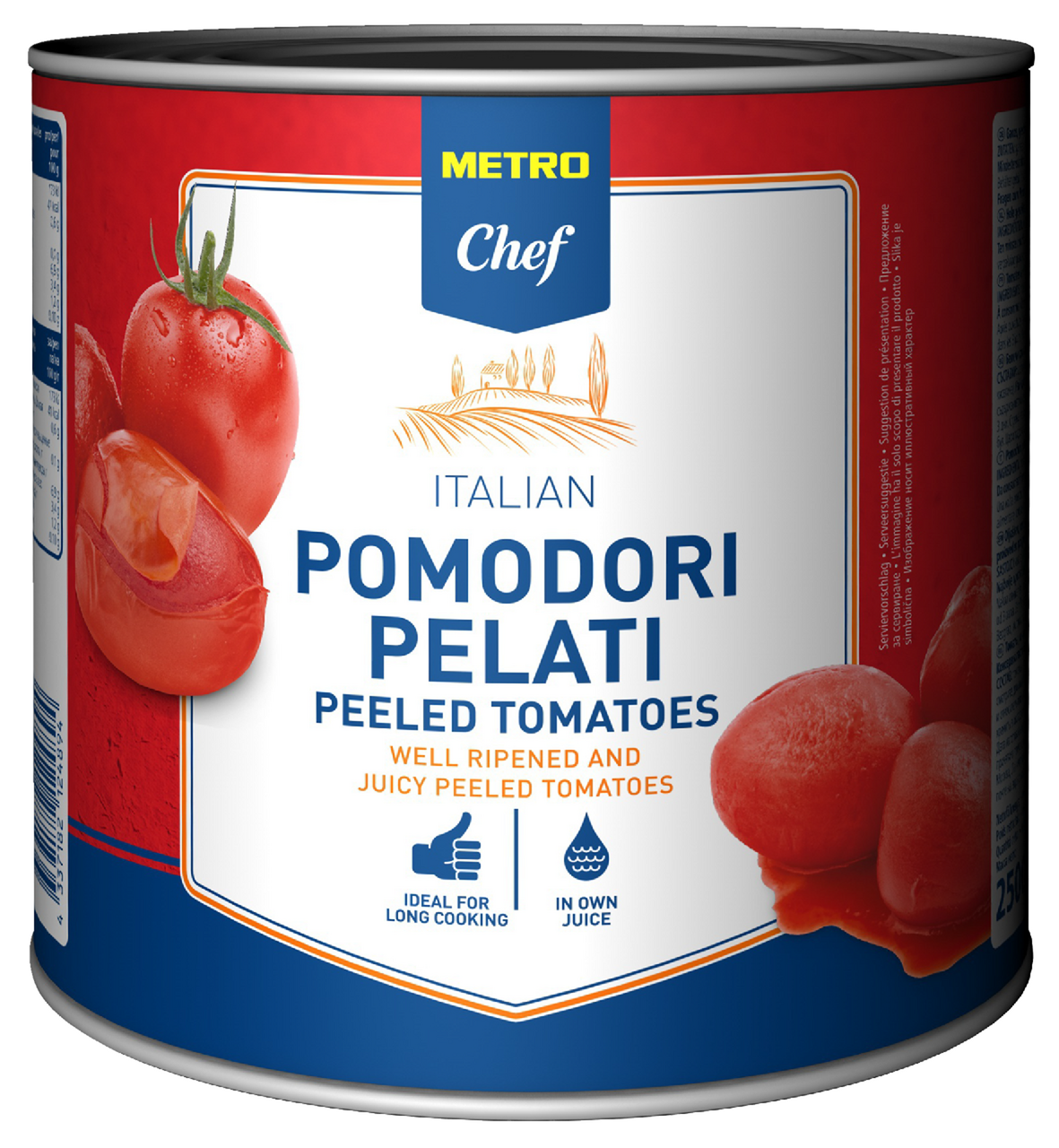 METRO Chef Томати чищені 2,5кг