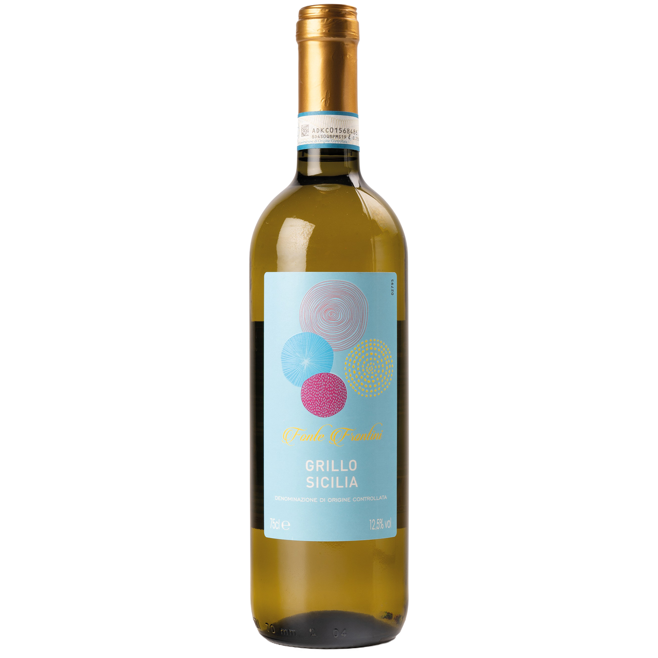 Fonte Frontini Вино Grillo di Sicilia біле сухе 12,5% 0,75л