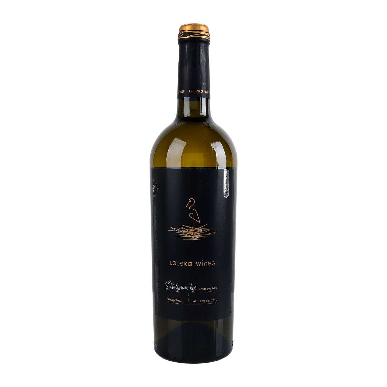 Leleka Wines Вино Sukholymans'kyi Reserve біле 11,8% 0,75л