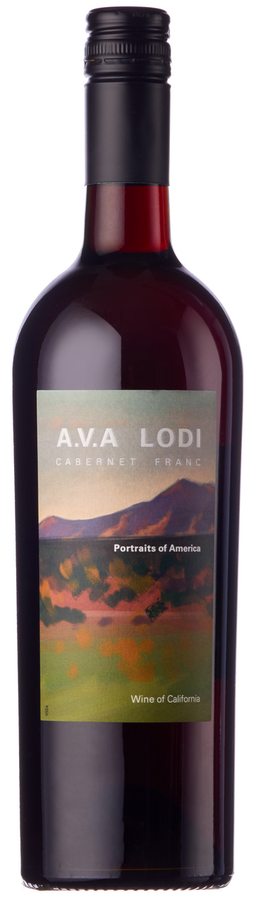 Portraits of America Вино A.V.A. Lodi Cabernet Franc червоне сухе 14% 0,75л