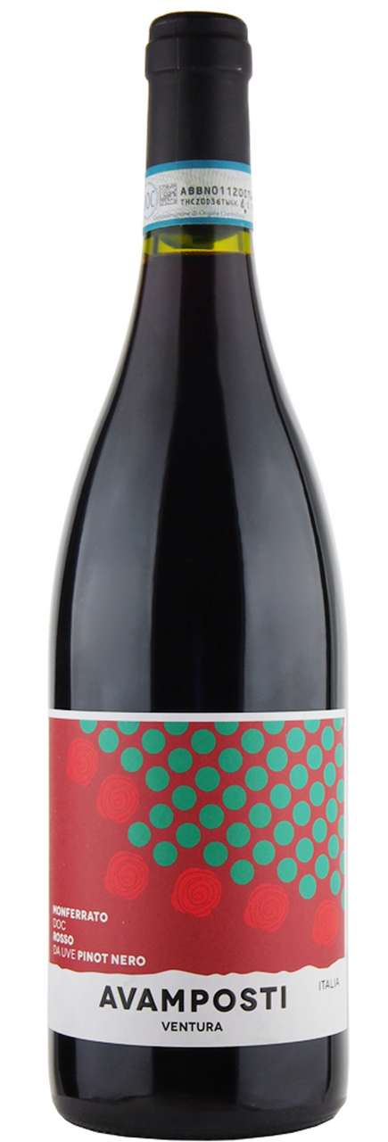 Avamposti Вино Ventura Pinot Nero червоне сухе 14,5% 0,75л