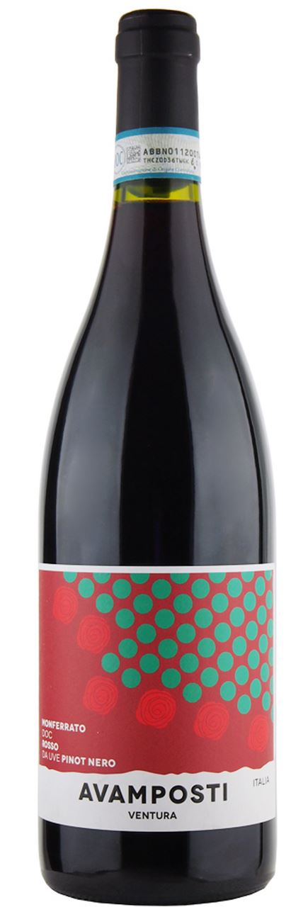 Avamposti Вино Ventura Pinot Nero червоне сухе 14,5% 0,75л