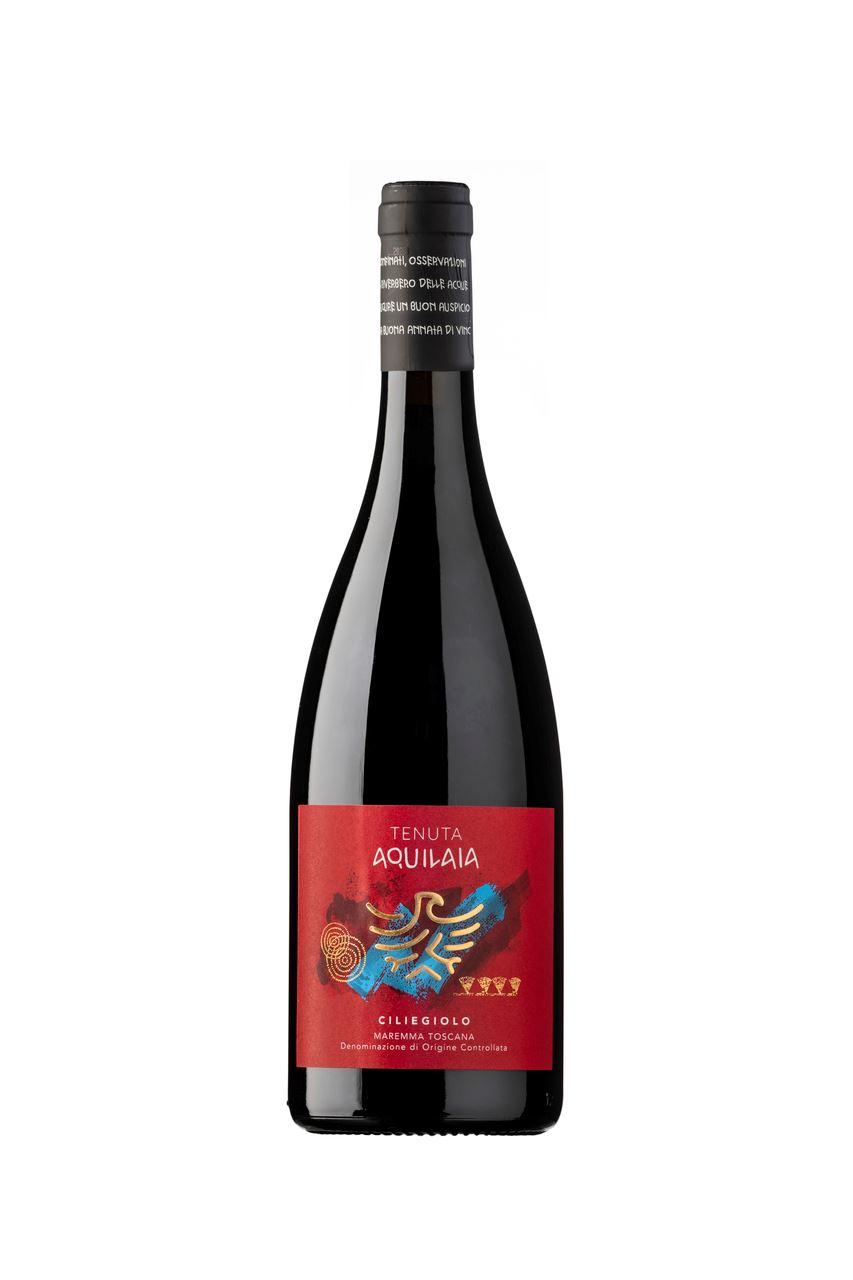 Tenuta Вино Aquilaia Ciliegiolo червоне сухе 14% 0,75л